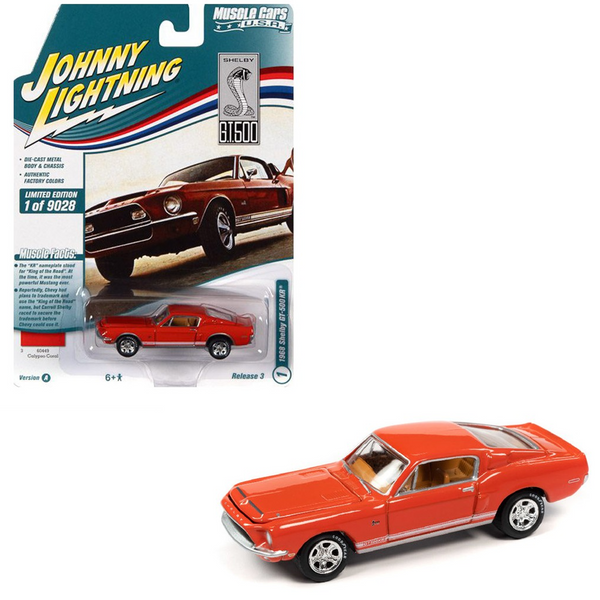 Johnny Lightning - 1968 Shelby GT-500 KR - 2021 Muscle Cars U.S.A Series