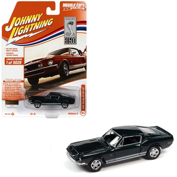 Johnny Lightning - 1968 Shelby GT-500 KR - 2021 Muscle Cars U.S.A Series