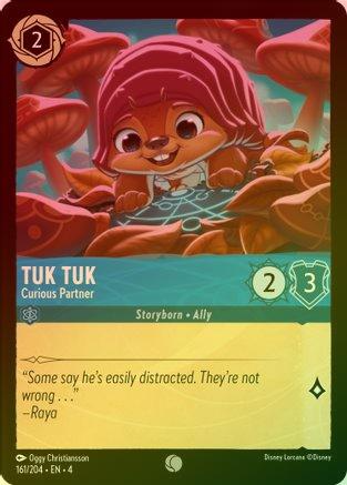 Lorcana - Tuk Tuk (Curious Partner) - 161/204 - Common (Foil) - Ursula's Return