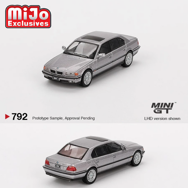 Mini GT - BMW 750IL - Aspen Silver Metallic *Pre-Order*