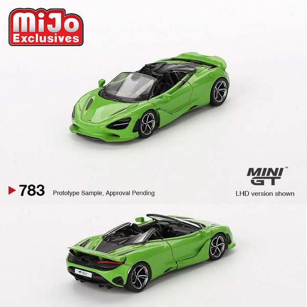 Mini GT - McLaren 750S Spider – Mantis Green *Pre-Order*