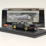 Master - Porsche 930 RWB "Blackbird" - Black w/ Gold Wheels