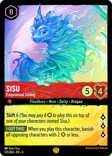 Lorcana - Sisu (Empowered Sibling) - 125/204 - Legendary (Foil) - Ursula's Return