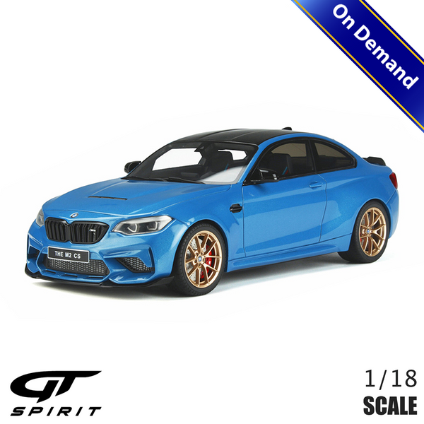 GT Spirit - 2019 BMW M2 (F22) CS Hardtop - Misano Blue Metallic *On Demand*