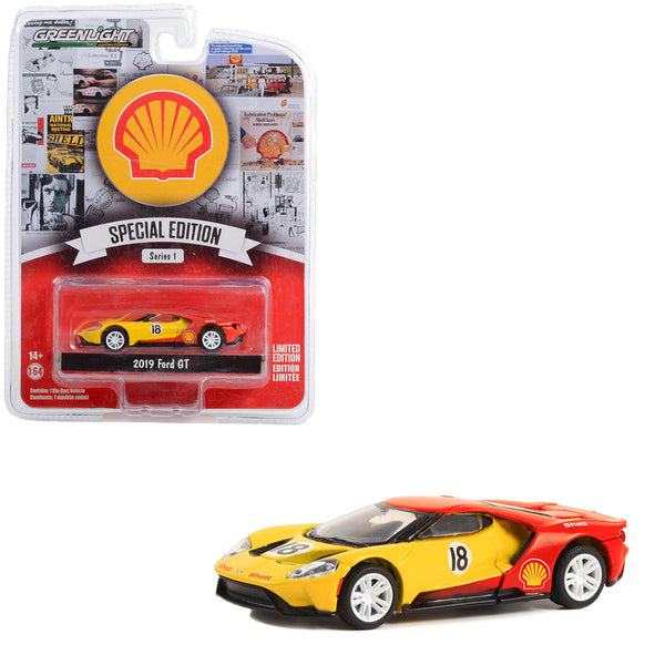Greenlight - 2019 Ford GT - 2023 Shell Oil Special Edition Series